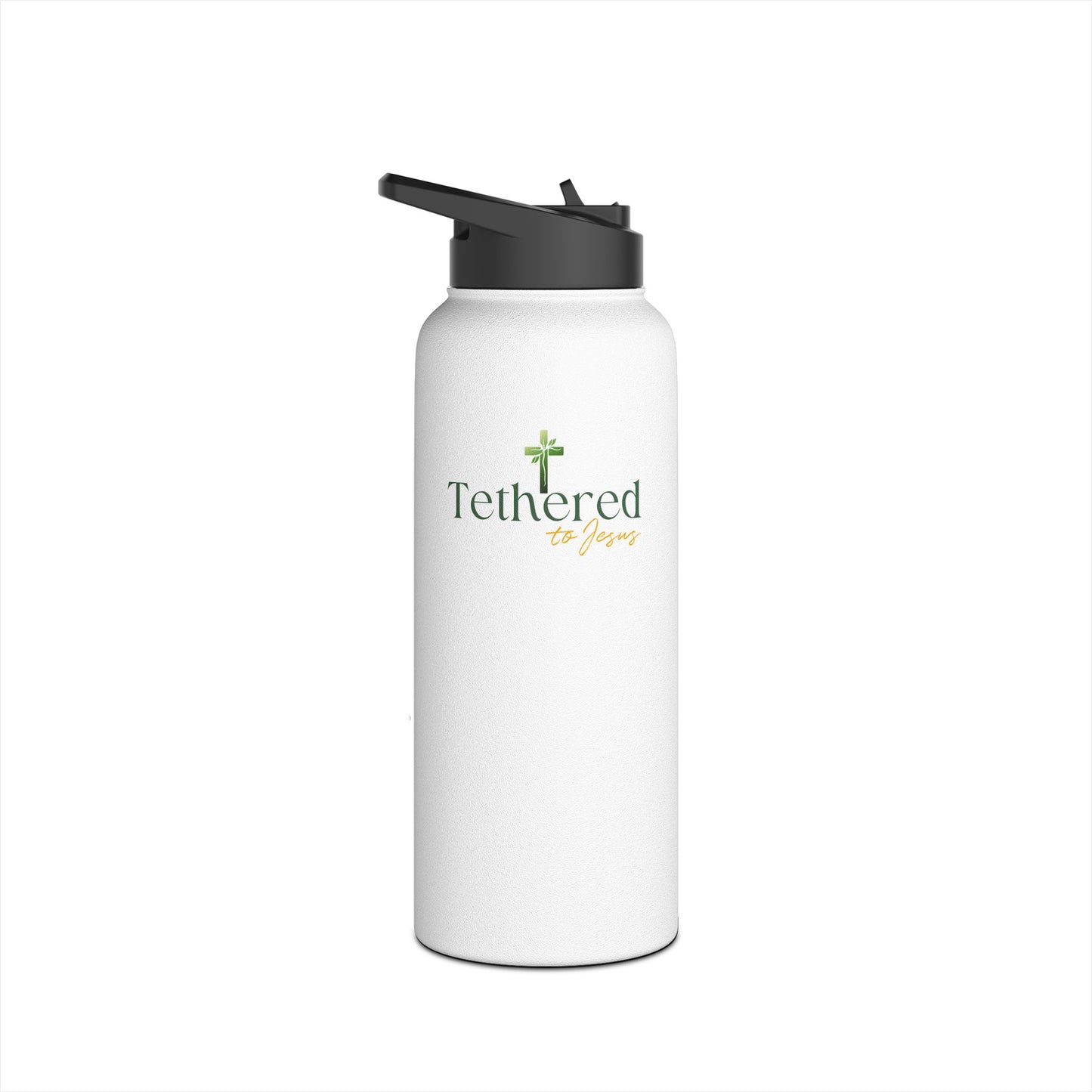"Tethered to Jesus" - Water Bottle