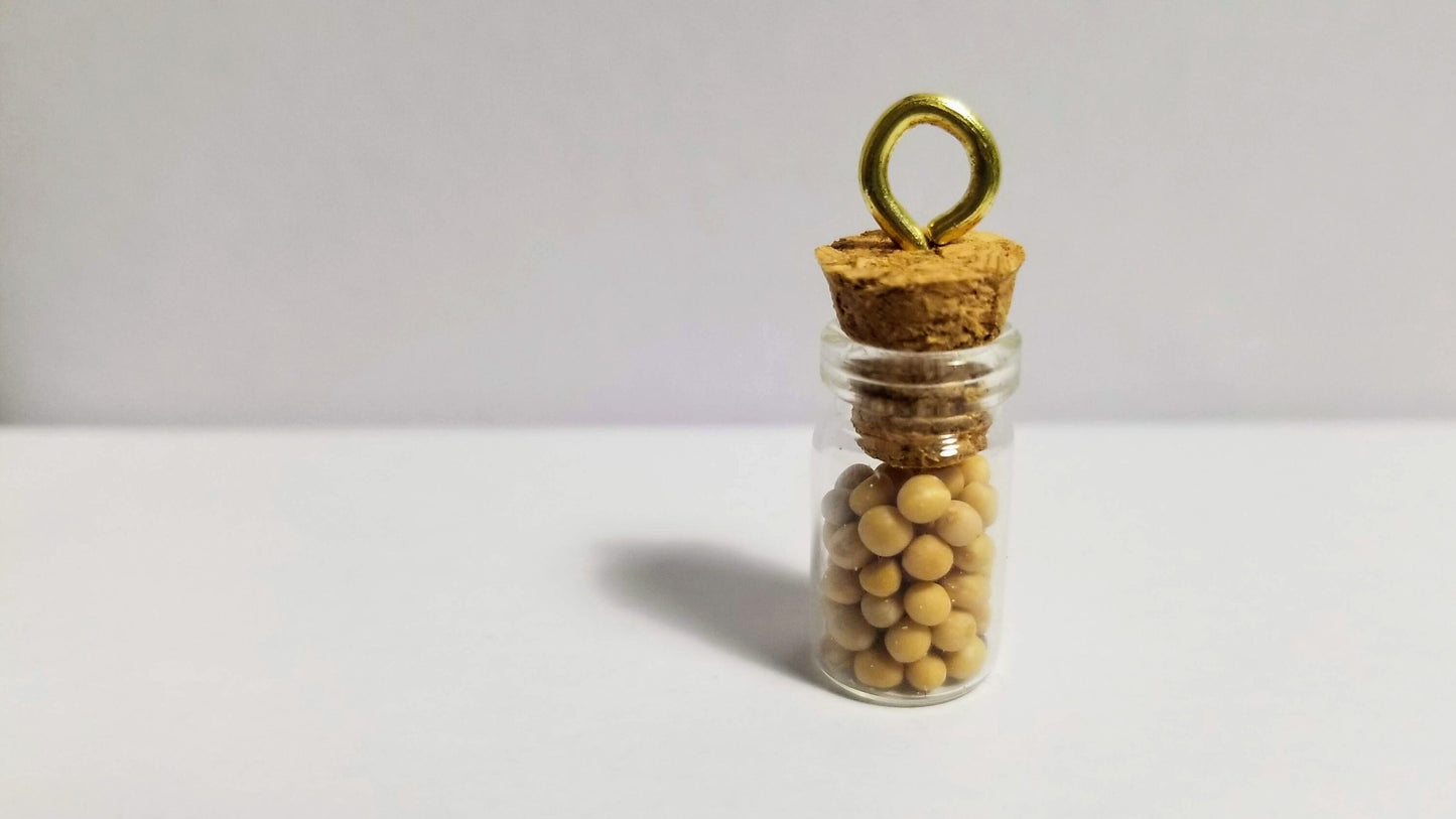 Mustard Seed Glass Jar - Earrings