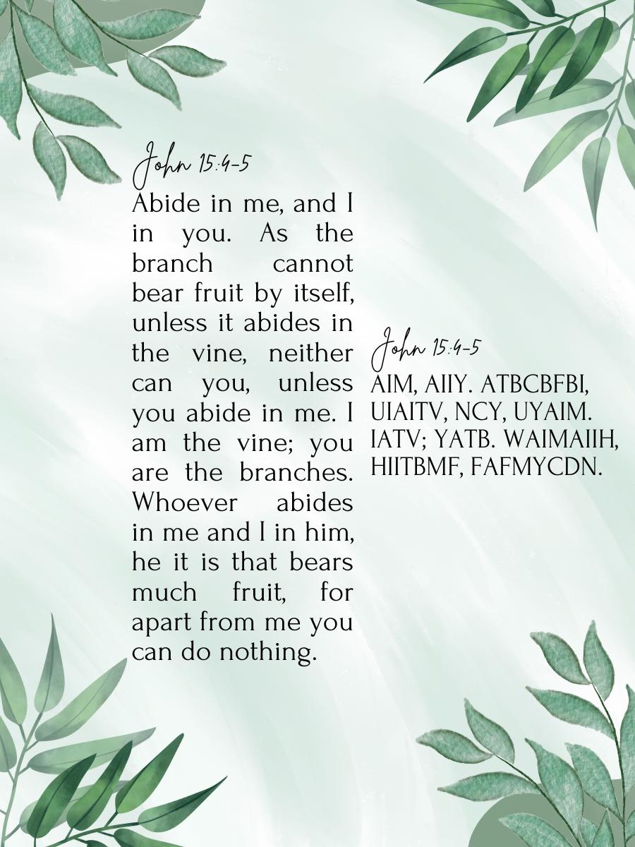 Scripture Memory Temporary Tattoos (Custom)
