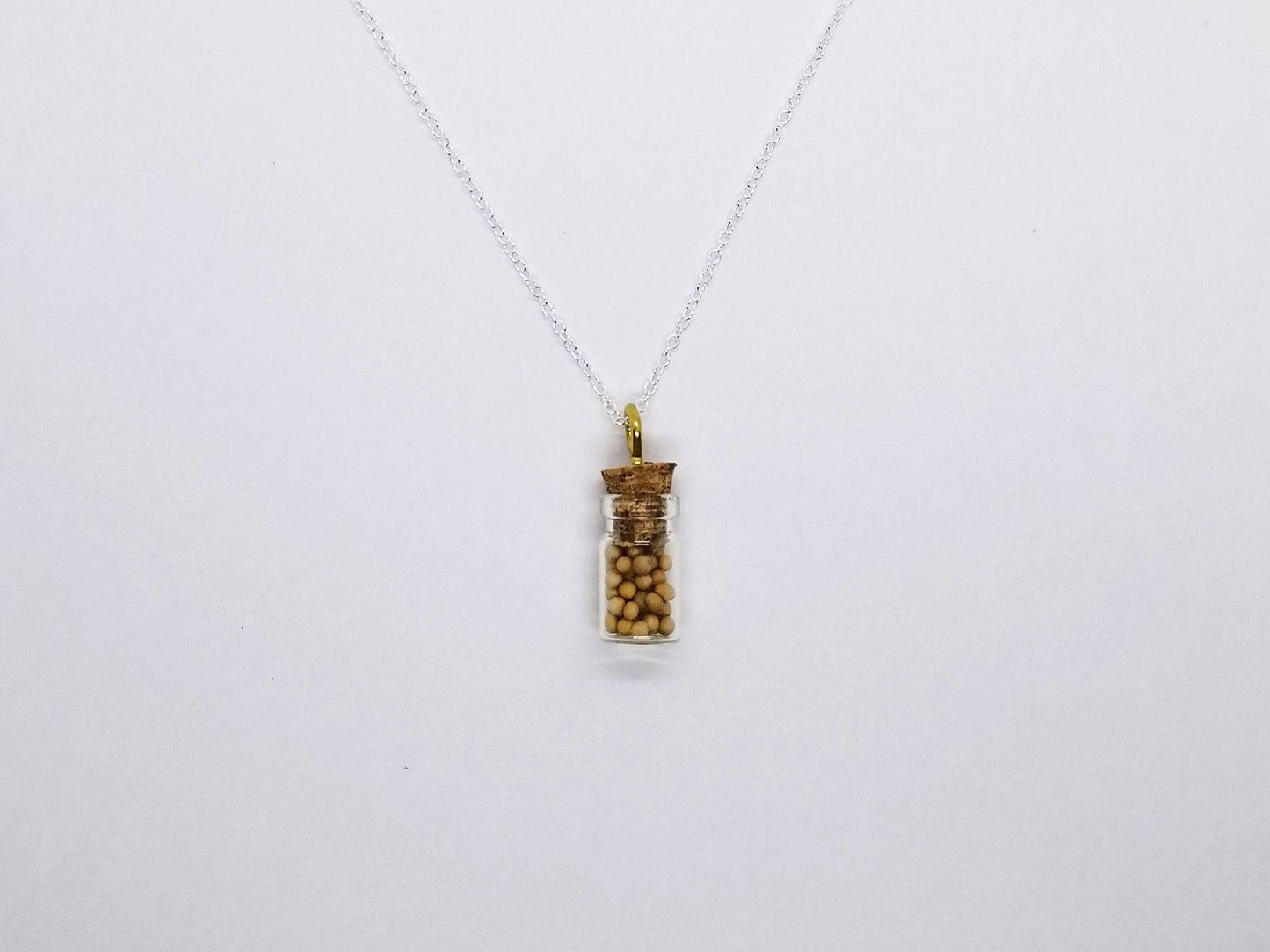 Mustard Seed - Jewelry Set (Earrings & Necklace)