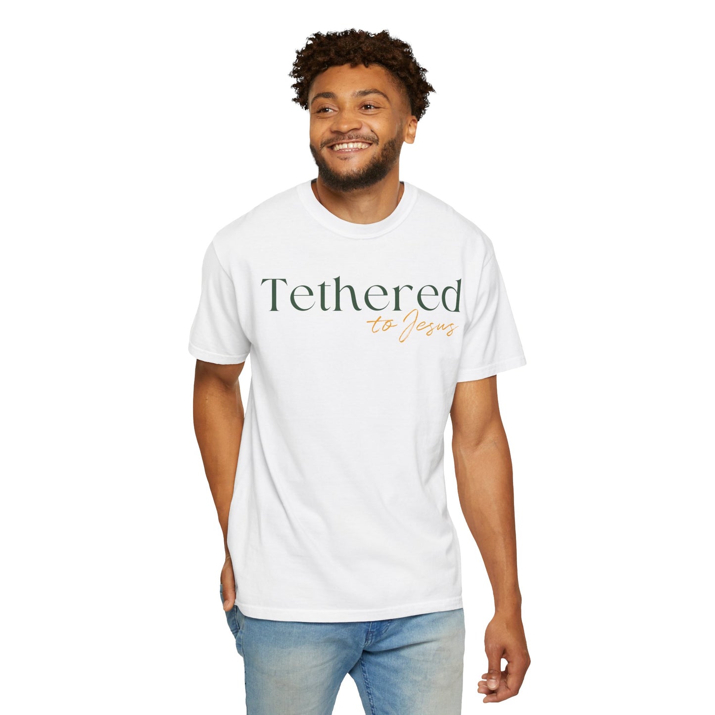 "Tethered to Jesus" - T-Shirt