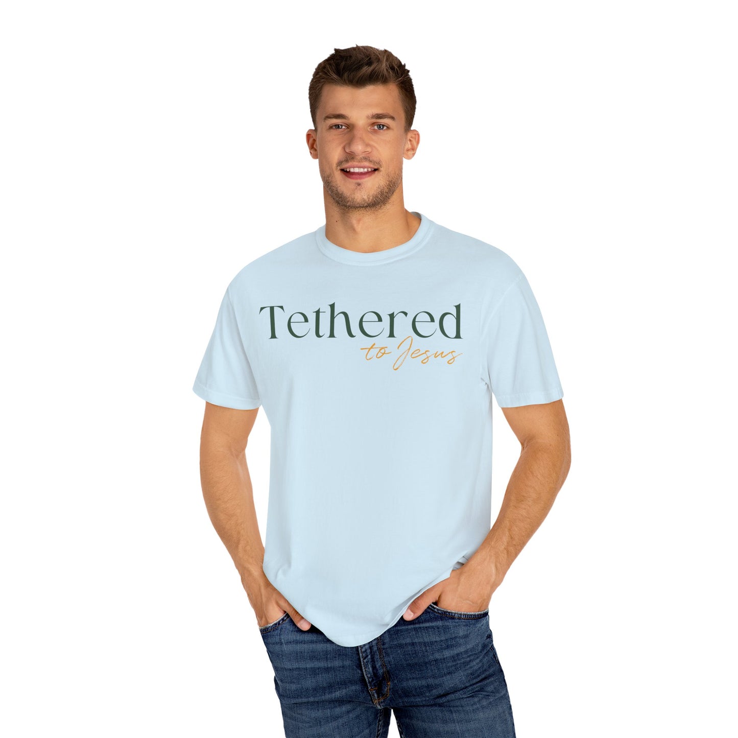 "Tethered to Jesus" - T-Shirt