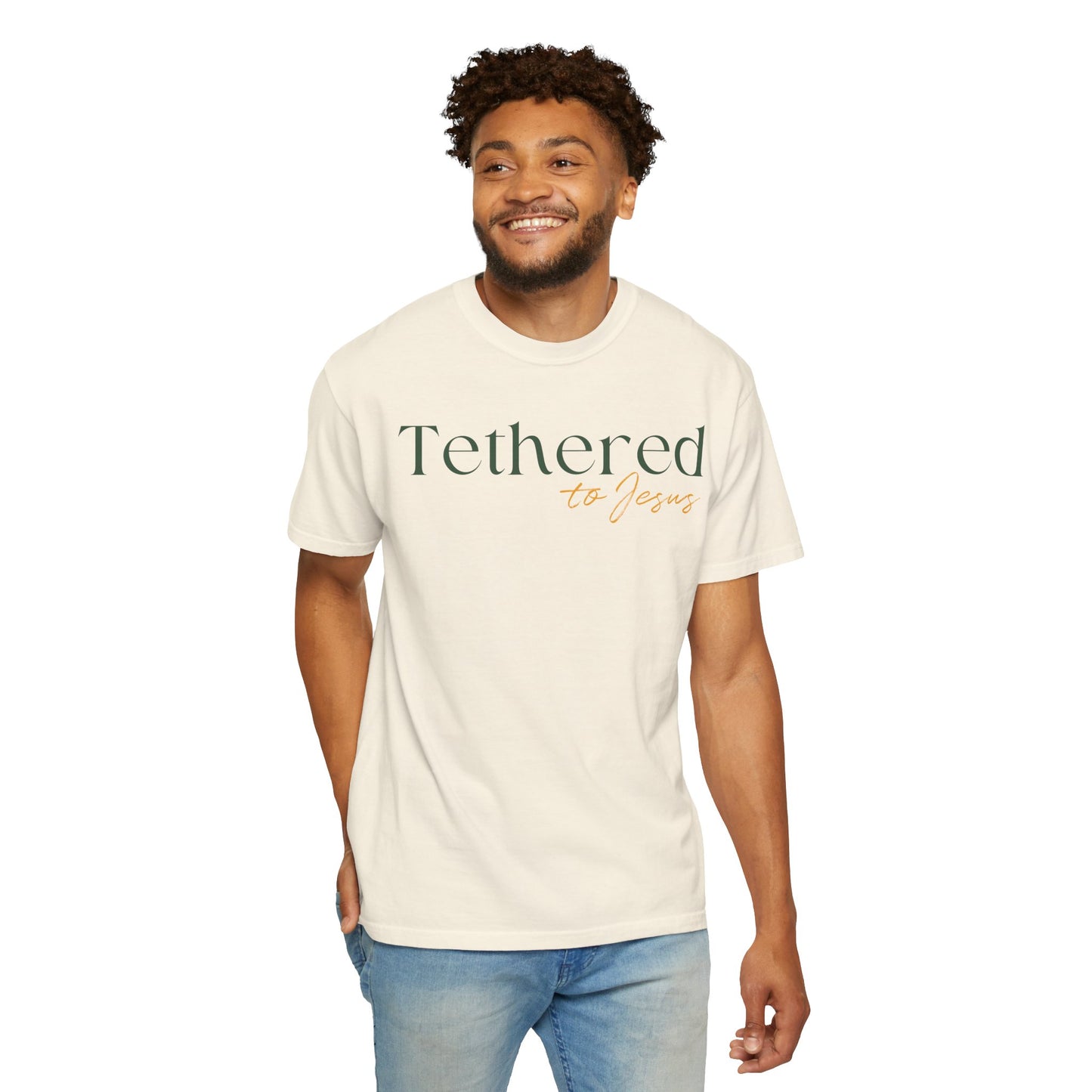 "Tethered to Jesus" - T-Shirt