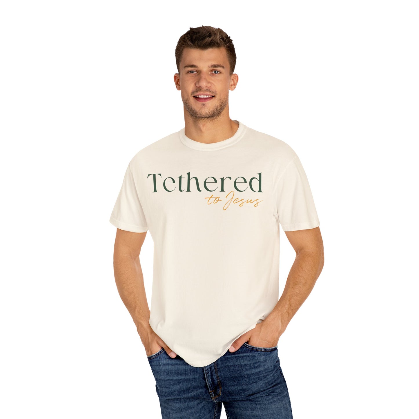 "Tethered to Jesus" - T-Shirt