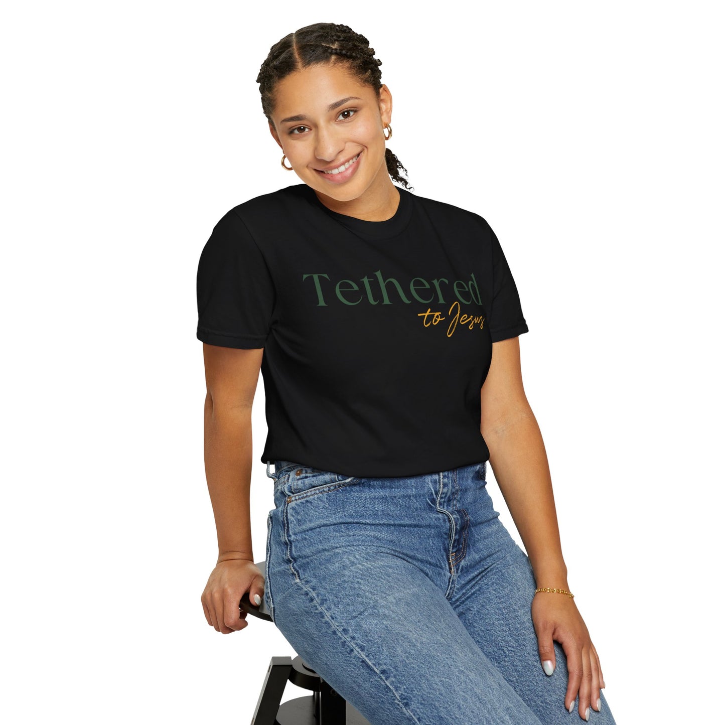 "Tethered to Jesus" - T-Shirt