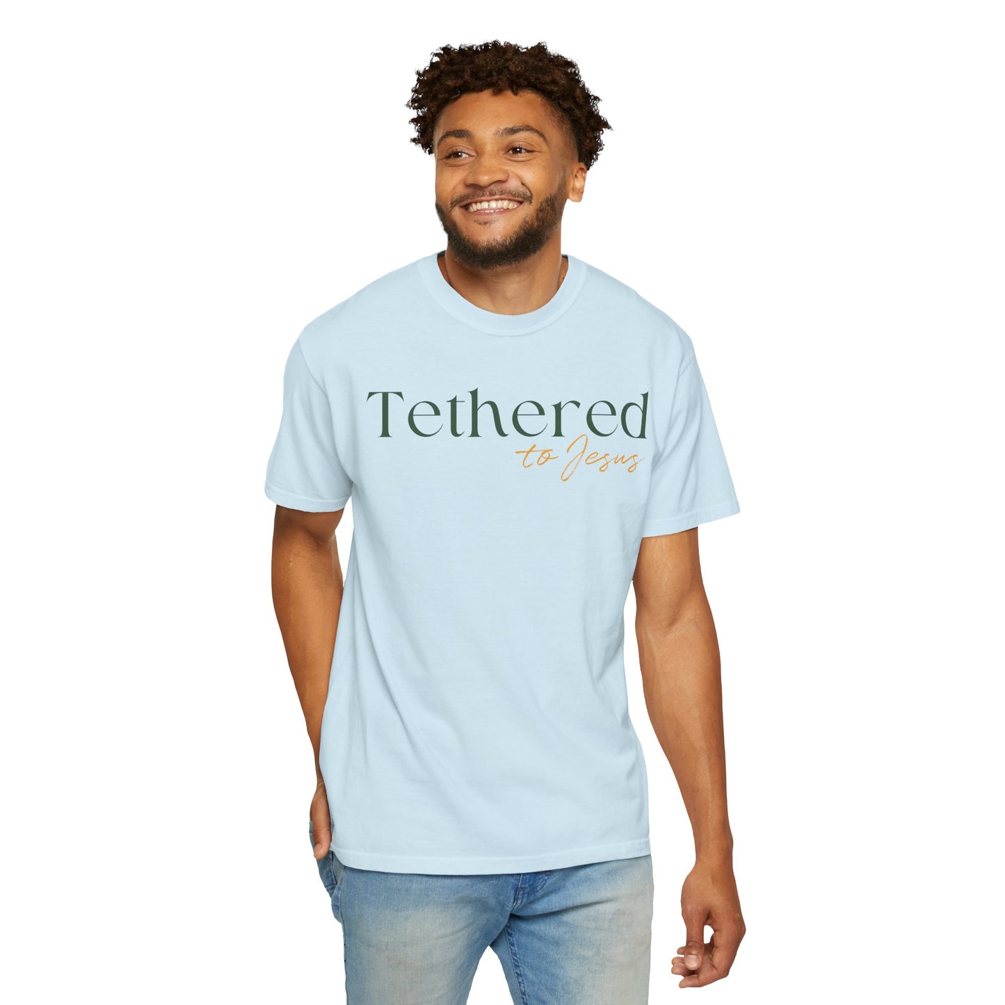 "Tethered to Jesus" - T-Shirt