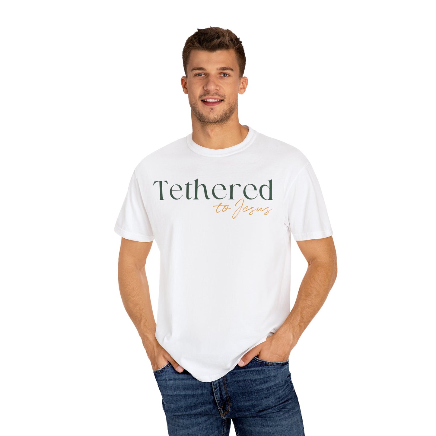 "Tethered to Jesus" - T-Shirt