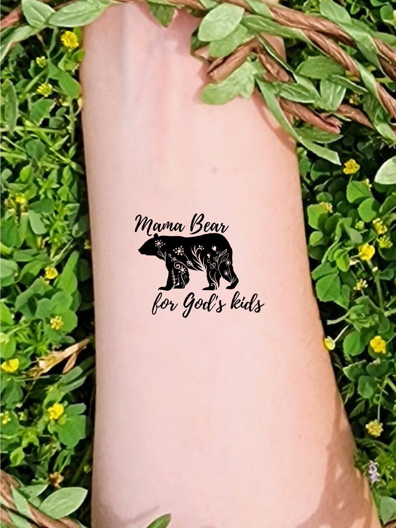 Mother's Day Temporary Tattoo Sheet
